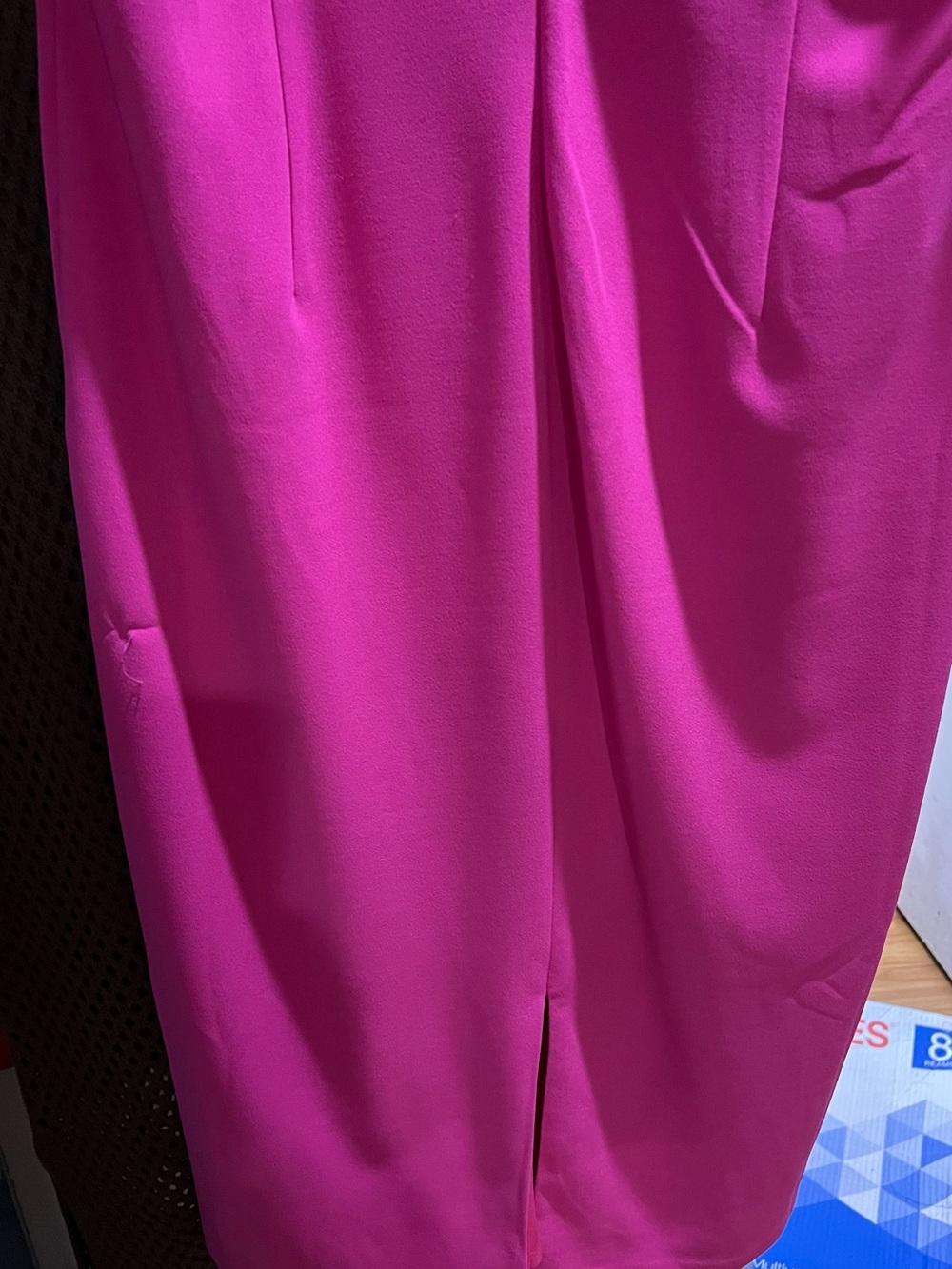 Alexia Admor Hot Pink Square Neck Dress - Picture 7 of 9